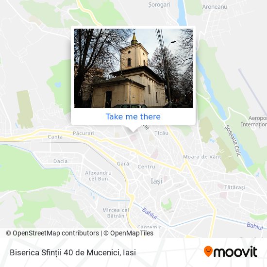 Biserica Sfinții 40 de Mucenici map