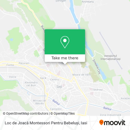 Loc de Joacă Montessori Pentru Bebeluși map