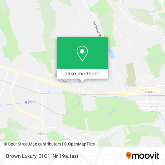 Brown Luxury, Bl C1, Nr 19a map