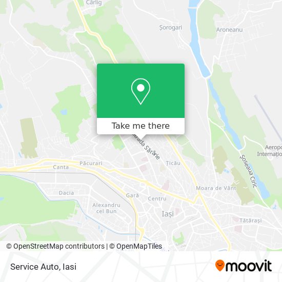 Service Auto map