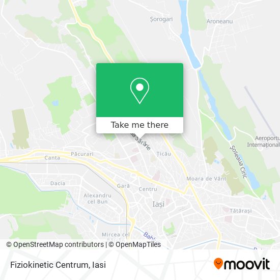 Fiziokinetic Centrum map