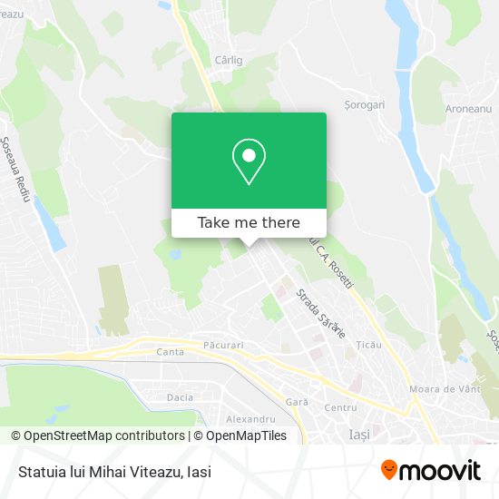 Statuia lui Mihai Viteazu map