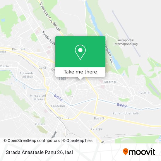 Strada Anastasie Panu 26 map