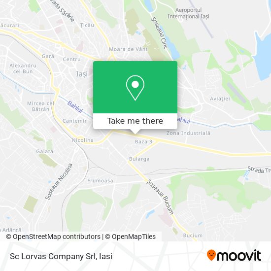 Sc Lorvas Company Srl map