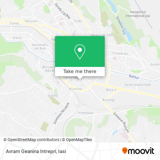 Avram Geanina Intrepri map