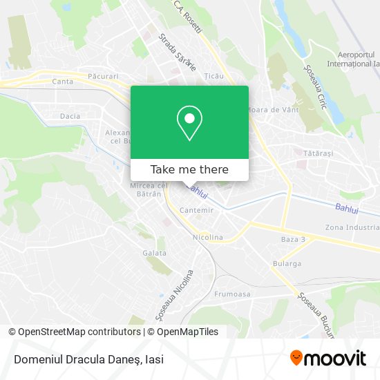 Domeniul Dracula Daneş map
