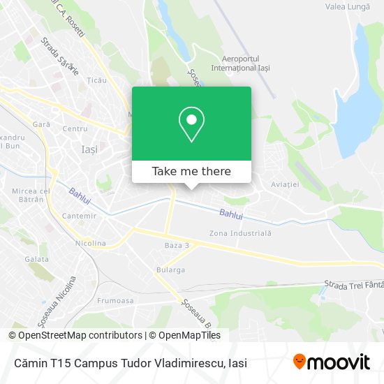Cămin T15 Campus Tudor Vladimirescu map