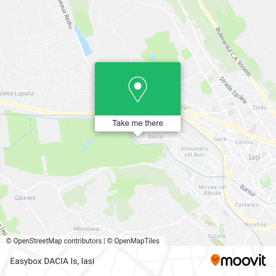 Easybox DACIA Is map