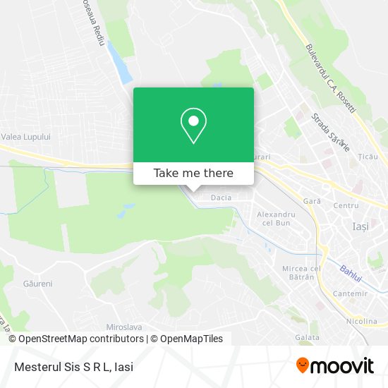 Mesterul Sis S R L map