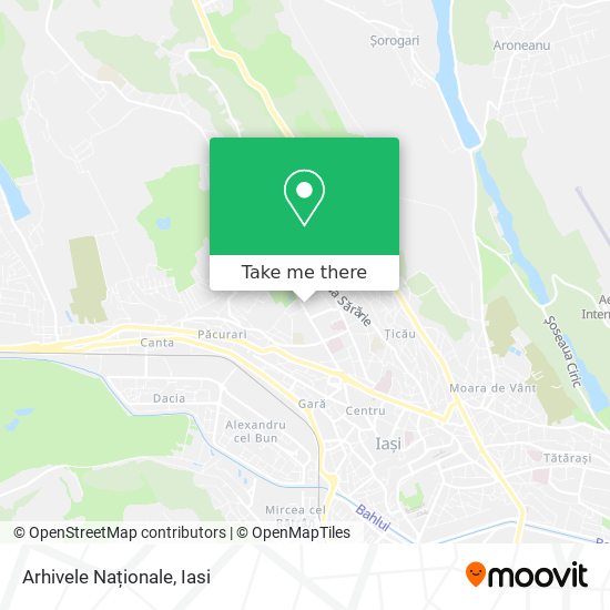 Arhivele Naționale map
