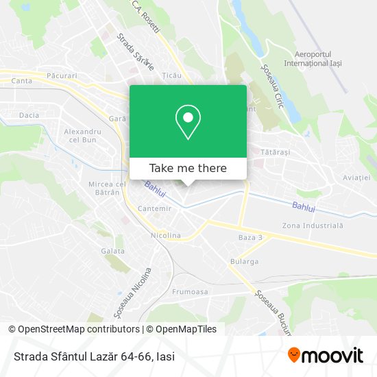 Strada Sfântul Lazăr 64-66 map