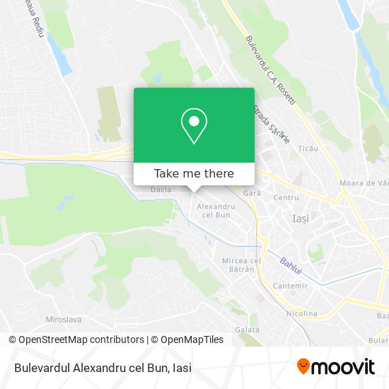 Bulevardul Alexandru cel Bun map