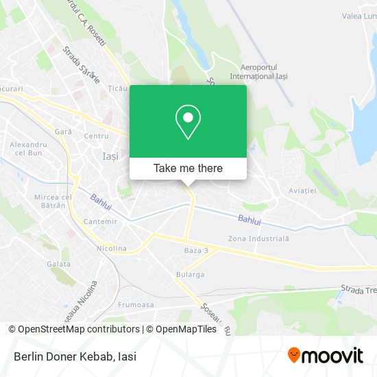 Berlin Doner Kebab map
