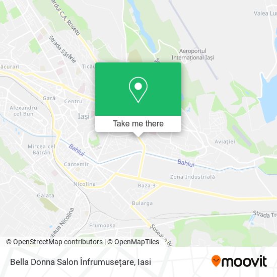 Bella Donna Salon Înfrumusețare map