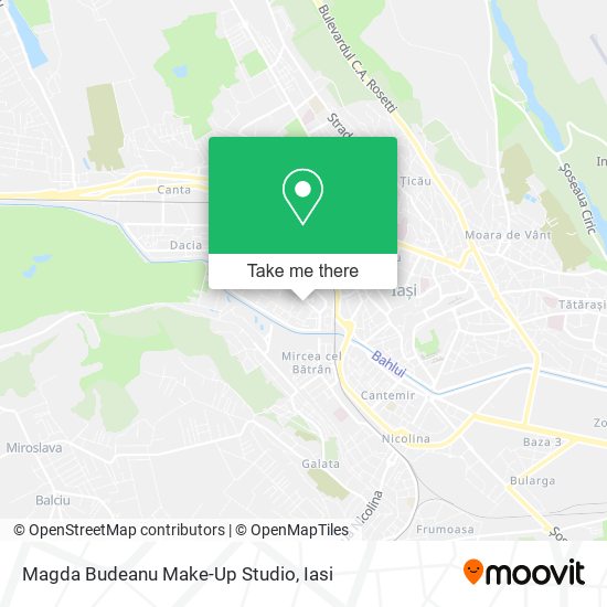 Magda Budeanu Make-Up Studio map