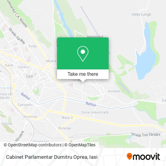 Cabinet Parlamentar Dumitru Oprea map