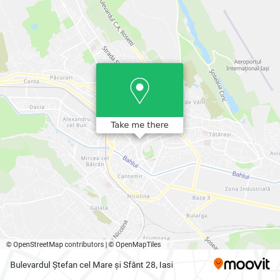 Bulevardul Ștefan cel Mare și Sfânt 28 map