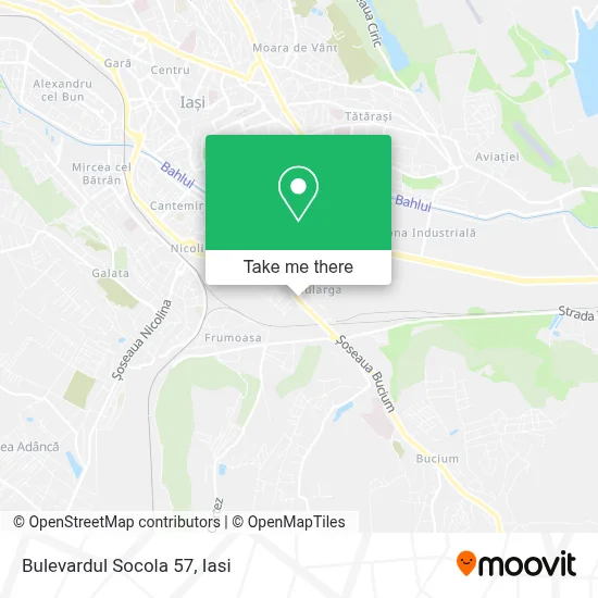 Bulevardul Socola 57 map