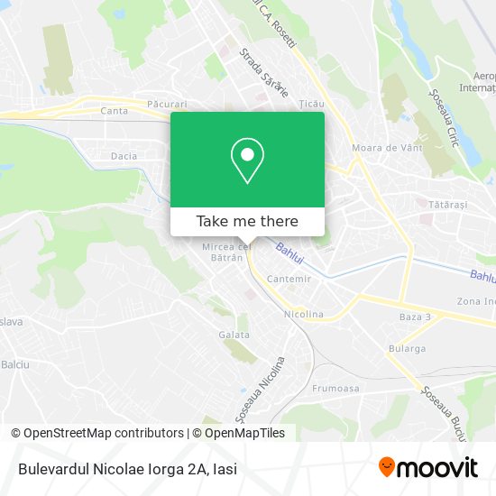 Bulevardul Nicolae Iorga 2A map