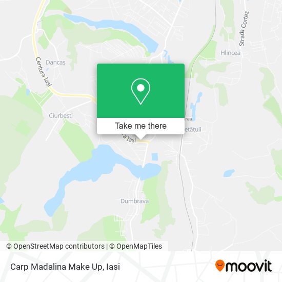 Carp Madalina Make Up map