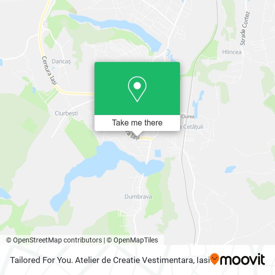 Tailored For You. Atelier de Creatie Vestimentara map