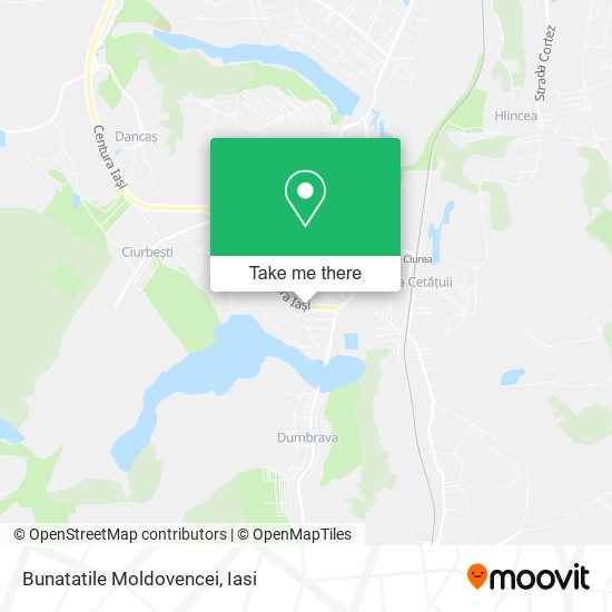 Bunatatile Moldovencei map