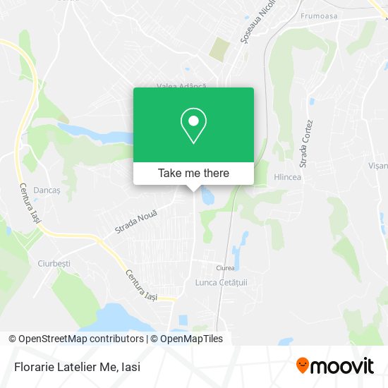 Florarie Latelier Me map