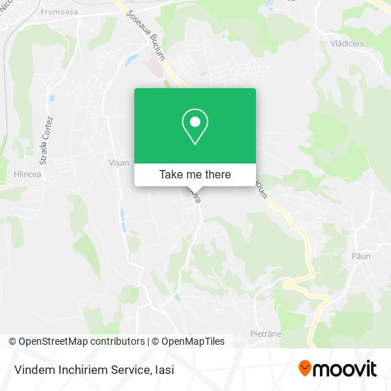Vindem Inchiriem Service map