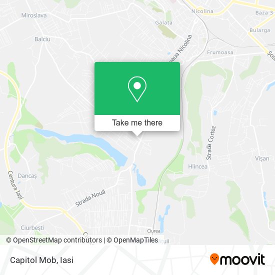 Capitol Mob map