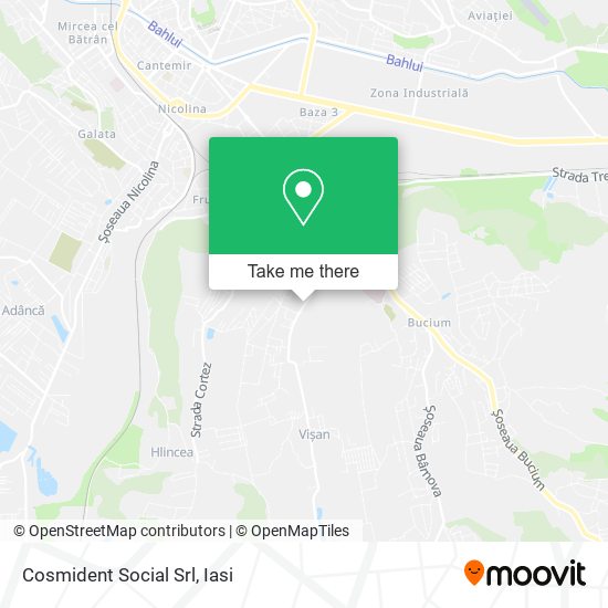 Cosmident Social Srl map
