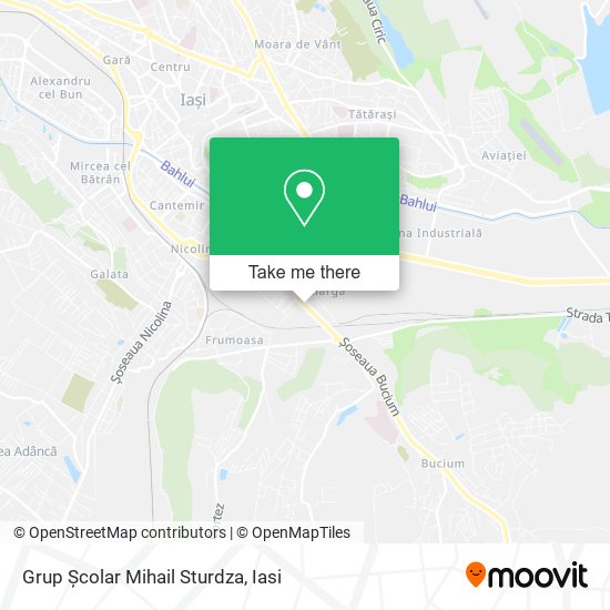 Grup Școlar Mihail Sturdza map