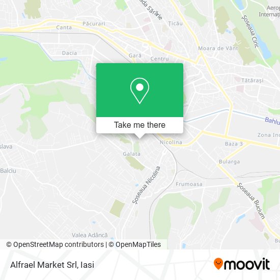 Alfrael Market Srl map