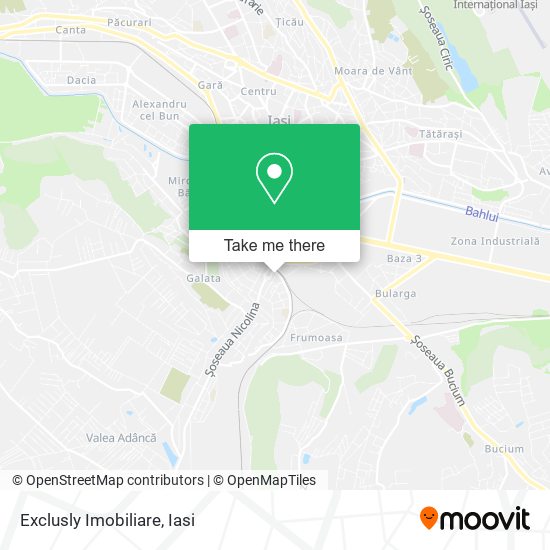 Exclusly Imobiliare map