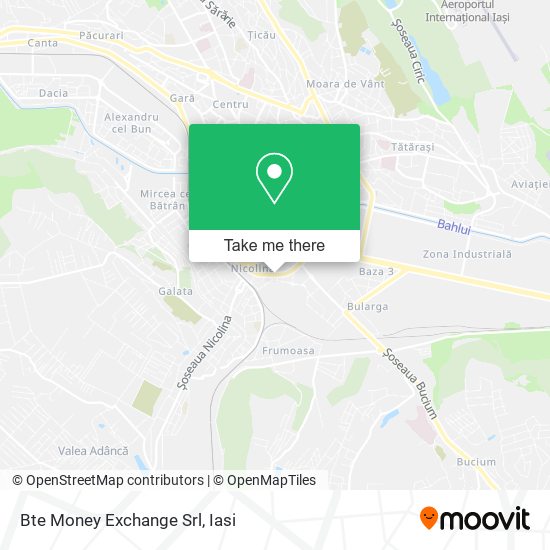 Bte Money Exchange Srl map