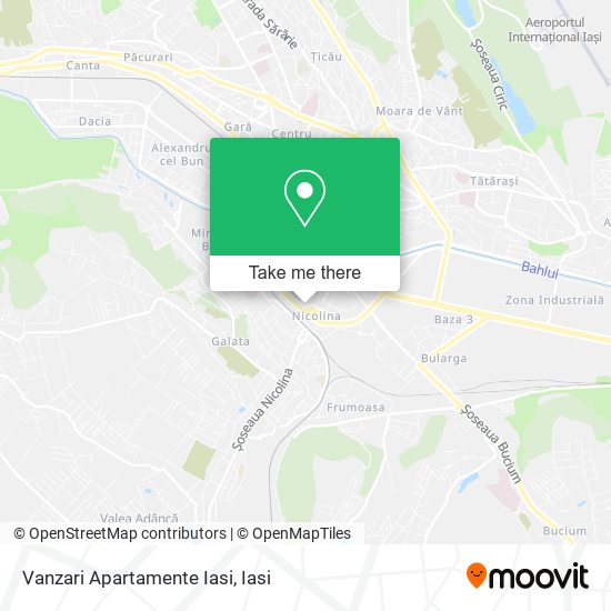 Vanzari Apartamente Iasi map