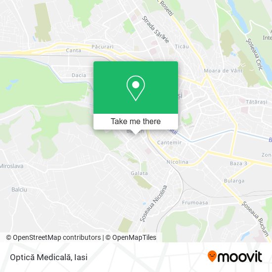 Optică Medicală map