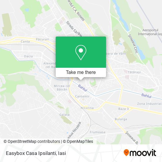 Easybox Casa Ipsilanti map
