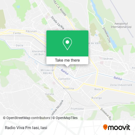 Radio Viva Fm Iasi map