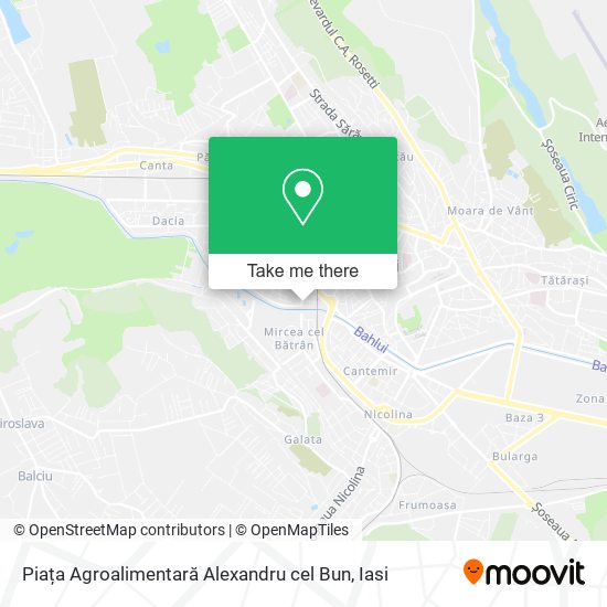 Piața Agroalimentară Alexandru cel Bun map