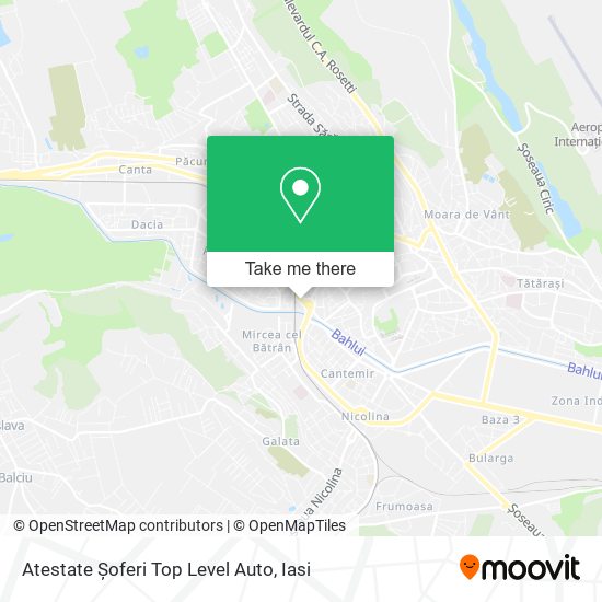 Atestate Șoferi Top Level Auto map
