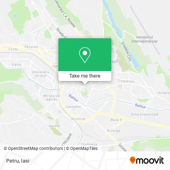 Petru map
