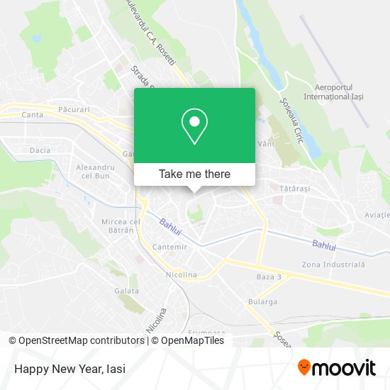 Happy New Year map