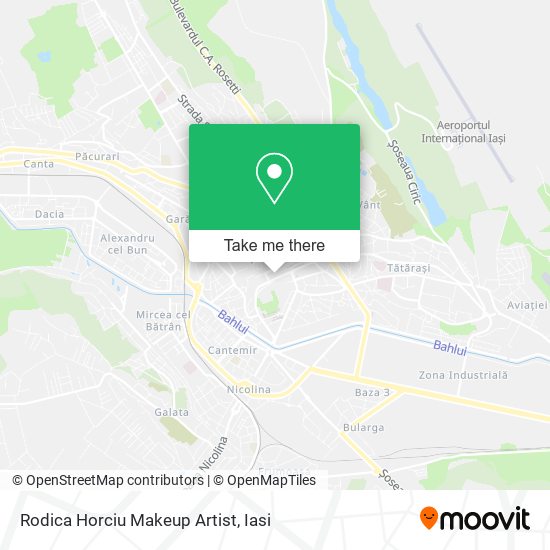 Rodica Horciu Makeup Artist map