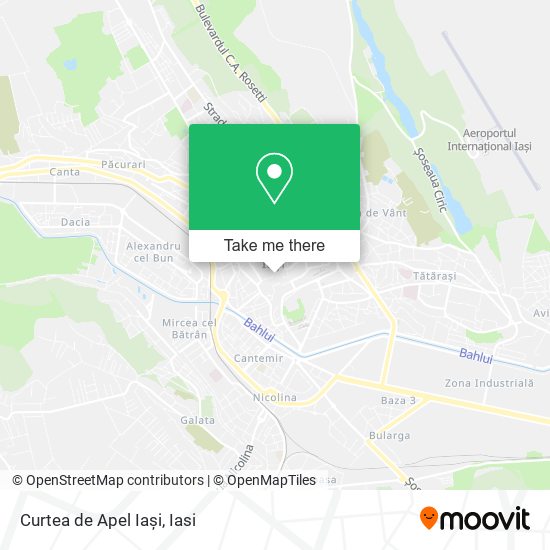 Curtea de Apel Iași map