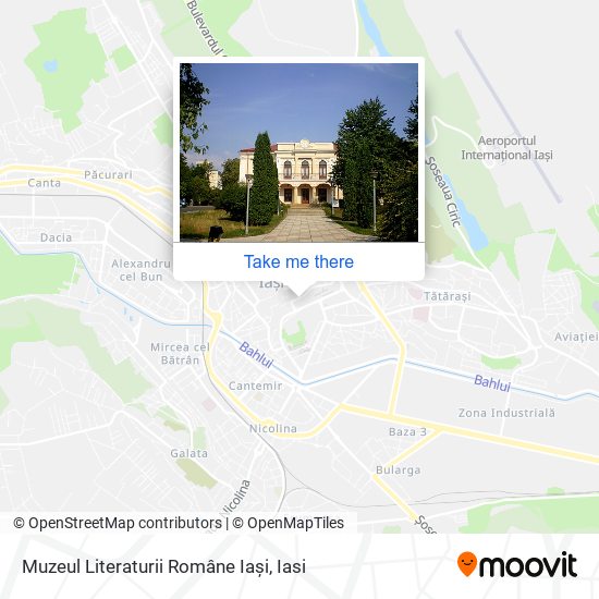 Muzeul Literaturii Române Iași map