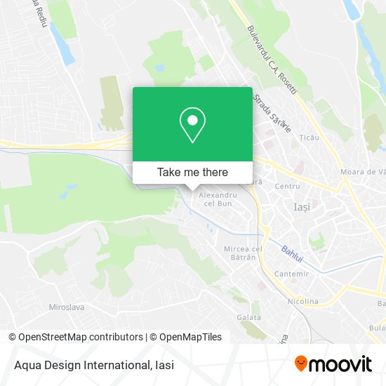 Aqua Design International map