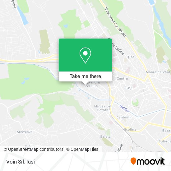 Voin Srl map