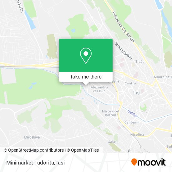 Minimarket Tudorita map