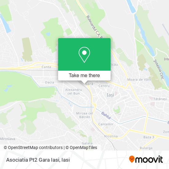 Asociatia Pt2 Gara Iasi map