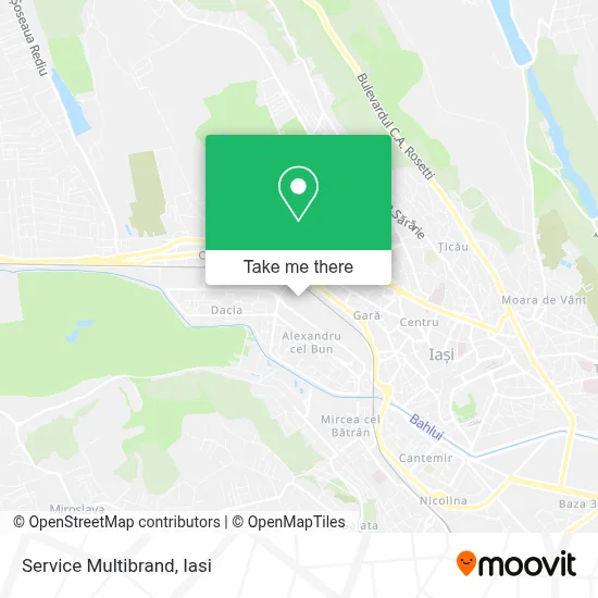 Service Multibrand map